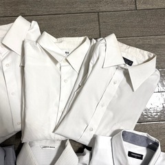 メンズ　紳士ビジネスシャツ　長袖　7枚セット売りの画像