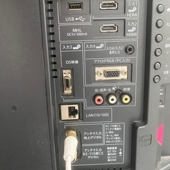 シャープ24型TVの画像