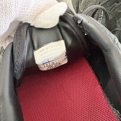 MIZUNO スエード スニーカー 24 ブラックの画像