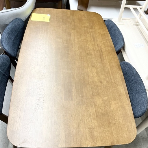 ドリーム池田店】○ジモティ割7%○ダイニングテーブル5点セット【46216 
