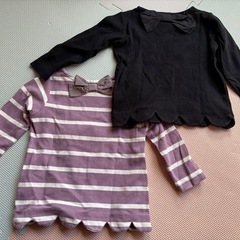 キッズ　ベビー　長袖シャツの画像