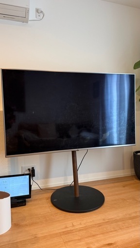 【テレビ➕スタンドセット】LG 65インチ4Kテレビ＋WALLテレビスタンドセット
