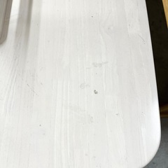 【ドリーム池田店】○ジモティ割7%○ダイニングテーブルセット　ホワイト【44173】の画像