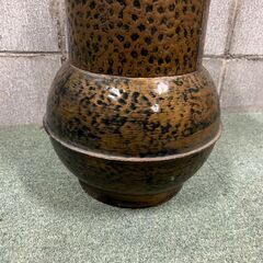 アンティーク調 金属製 傘立て オブジェ インテリア レトロ 直径30cm（口径18.5cm）×高さ50cm の画像