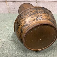 アンティーク調 金属製 傘立て オブジェ インテリア レトロ 直径30cm（口径18.5cm）×高さ50cm の画像