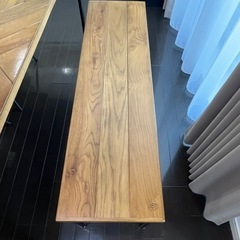 CRASH GATE ダイニングテーブル、イス2脚、ベンチシート　セットの画像