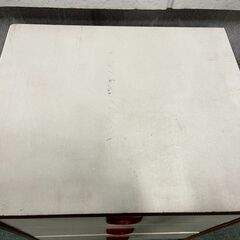 木製 3段 ミニチェスト 引出収納 小物入れ 昭和レトロ 幅46cm×奥行38cm×高さ53cm の画像
