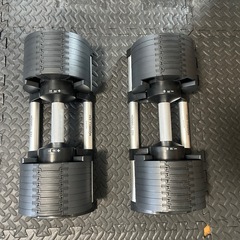 NUO 可変式ダンベル32kg＋筋トレ器具一式＋スピンバイクの画像