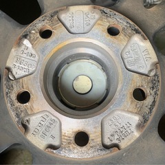 アルミホイール 17インチ(中古)の画像