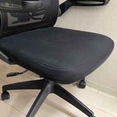 オフィスチェア　黒　の画像