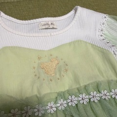 ティンカーベルのワンピース110cmの画像