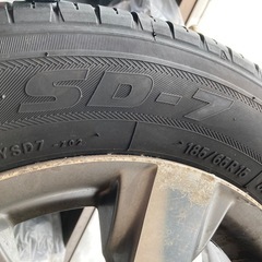 中古　フリードGB4 純正アルミ付き夏タイヤ4本セット の画像
