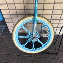 一輪車　20インタ　ブリヂストン　ブルー　c-1　の画像