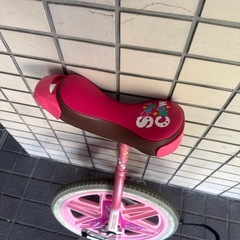 一輪車　ブリジストン  18インチ　ピンク　c-2の画像