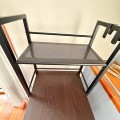 収納ラック付きデスクRDR-49Rの画像