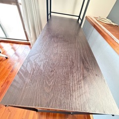 収納ラック付きデスクRDR-49Rの画像