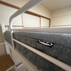 決定しました。ロフトベット★マットレス付きシングルパイプベット、お値引き可能の画像