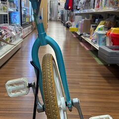 ✨️ジモティー割引✨️【ジャングルジャングル堺初芝店】　現状販売　スタンド付き！　一輪車　水色　堺市（東区　西区　北区　南区　堺区　美原区）高石市　泉大津市　忠岡町　和泉市　松原市　大阪狭山市の画像