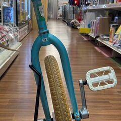 ✨️ジモティー割引✨️【ジャングルジャングル堺初芝店】　現状販売　スタンド付き！　一輪車　水色　堺市（東区　西区　北区　南区　堺区　美原区）高石市　泉大津市　忠岡町　和泉市　松原市　大阪狭山市の画像