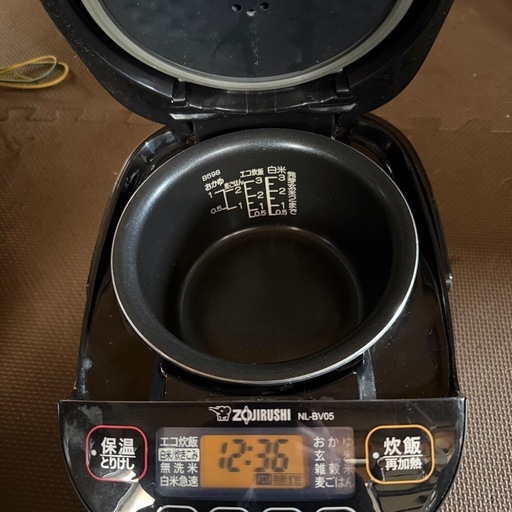 【2024年製】フラットテーブル 電子レンジ 象印  炊飯器