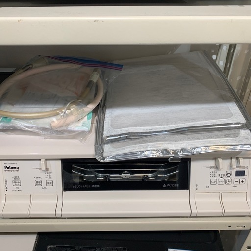 【ジモティー割】 Paloma 2023年製　都市ガス　ガスコンロ　付属品あり（ID1898）