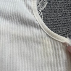 タンクトップ　レース　RAY CASSIN 白の画像