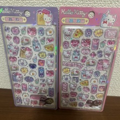 キティ　シールの画像