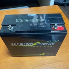 釣り　電動リール用バッテリー  2個セットの画像