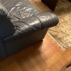 皮ソファーの画像