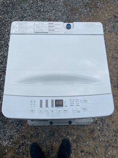 風乾燥機能付き　22年式　ハイセンス　5.5kg 洗濯機