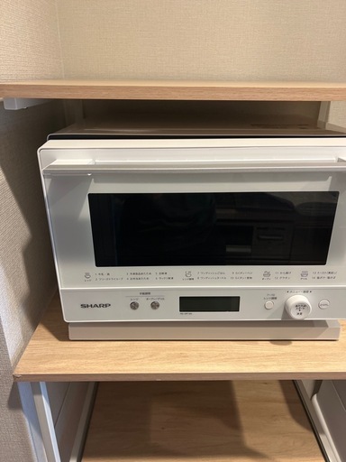 SHARP オーブンレンジ RE-WF184-W 2024年製