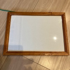 バラ売り可　シンプル木製フォトフレーム 壁掛け用　中古品の画像