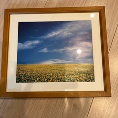 バラ売り可　シンプル木製フォトフレーム 壁掛け用　中古品の画像