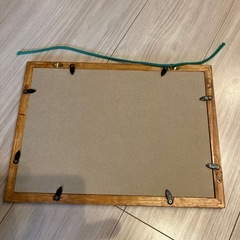 バラ売り可　シンプル木製フォトフレーム 壁掛け用　中古品の画像