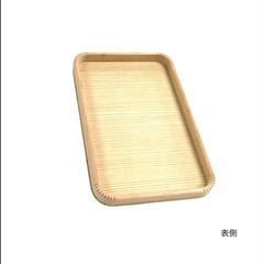 お盆2点セット 白木盆 切手盆の画像