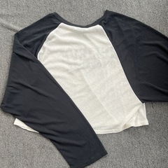 M　シアー　Tシャツ　文字プリントの画像