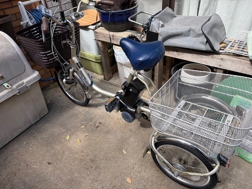 中古　パナソニック　電動三輪自転車