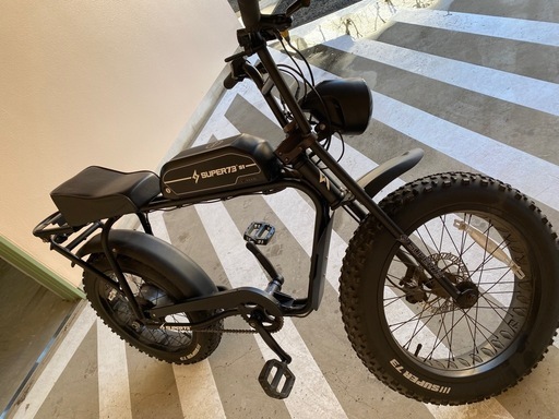 【美品・走行650km】SUPER73 S1 ブラック 充電器あり 人気モデル