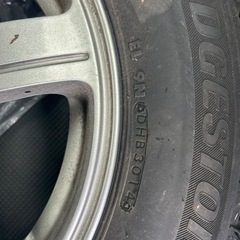 BAMINUM 15インチ ホイール BRIDGESTONEスタッドレスタイヤの画像