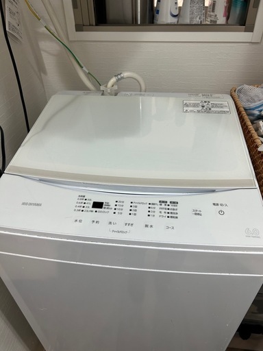 全自動洗濯機IAW-T605WL (アイリスオーヤマ) (ムア) 新松戸の生活家電