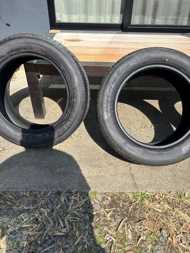ヨコハマ　ブルーアースes32 225/55r17 4本セット　バリ溝　2024年
