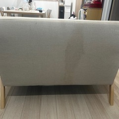 【ニトリ】　2人用ソファ　ルッキKDの画像