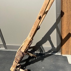 11194😸　背負子 木製 レトロ 古民具の画像