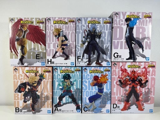 お取引者決定✅僕のヒーローアカデミア　ヒーローVSヴィラン編　1番くじフィギュア　コンプリートセット