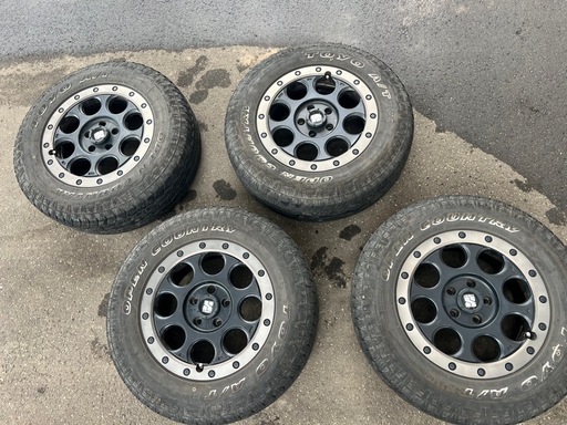 アルミホイール、タイヤセット　225/70r16 デリカ d5