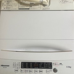 Hisense洗濯機の画像
