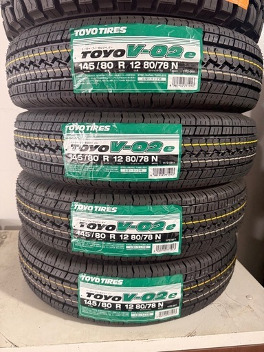 値下げ　145/80R12 夏タイヤ新品