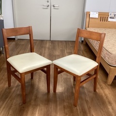 ダイニングチェア2脚セット【町田市再生家具】253556の画像