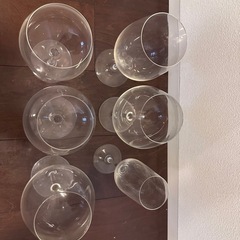 ワイングラス6本の画像