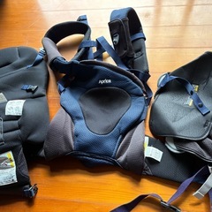 Aprica 抱っこ紐 コアラ メッシュプラス ネイビー 美品 の画像